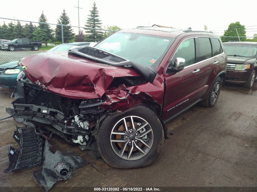 2022 JEEP GRAND CHEROKEE WK LIMITED 1C4RJFBG3NC121080
