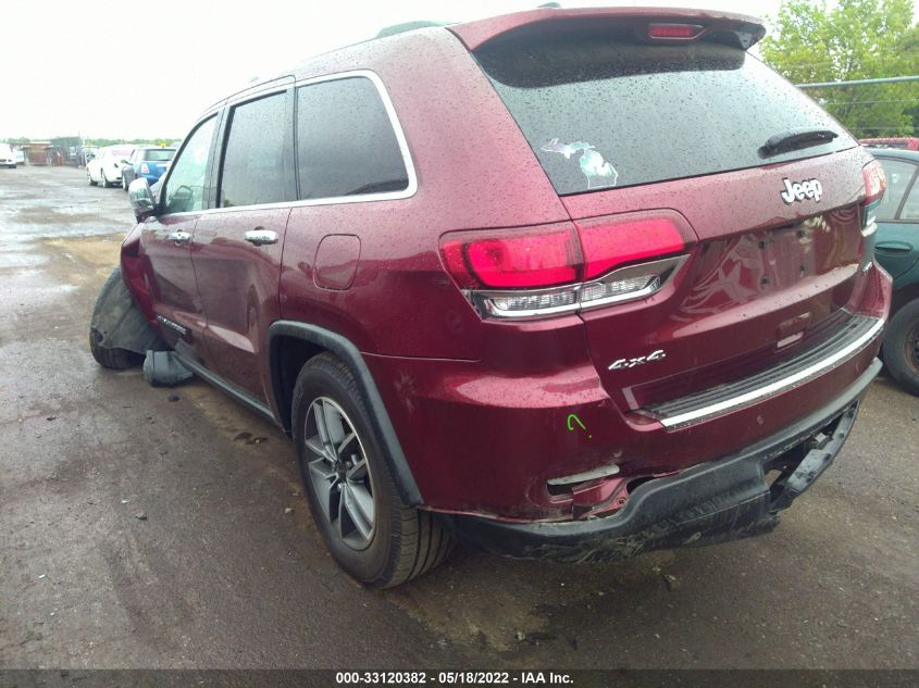 2022 JEEP GRAND CHEROKEE WK LIMITED 1C4RJFBG3NC121080