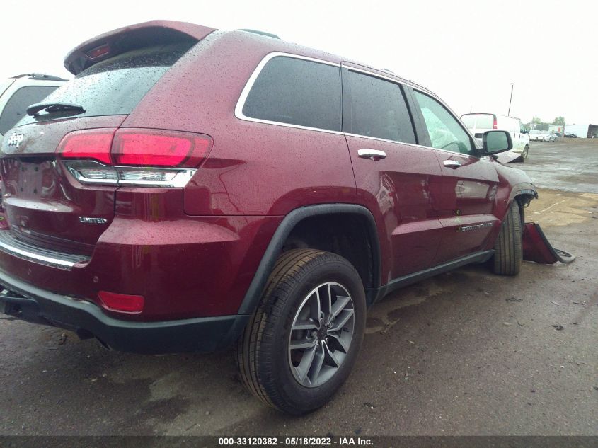 2022 JEEP GRAND CHEROKEE WK LIMITED 1C4RJFBG3NC121080