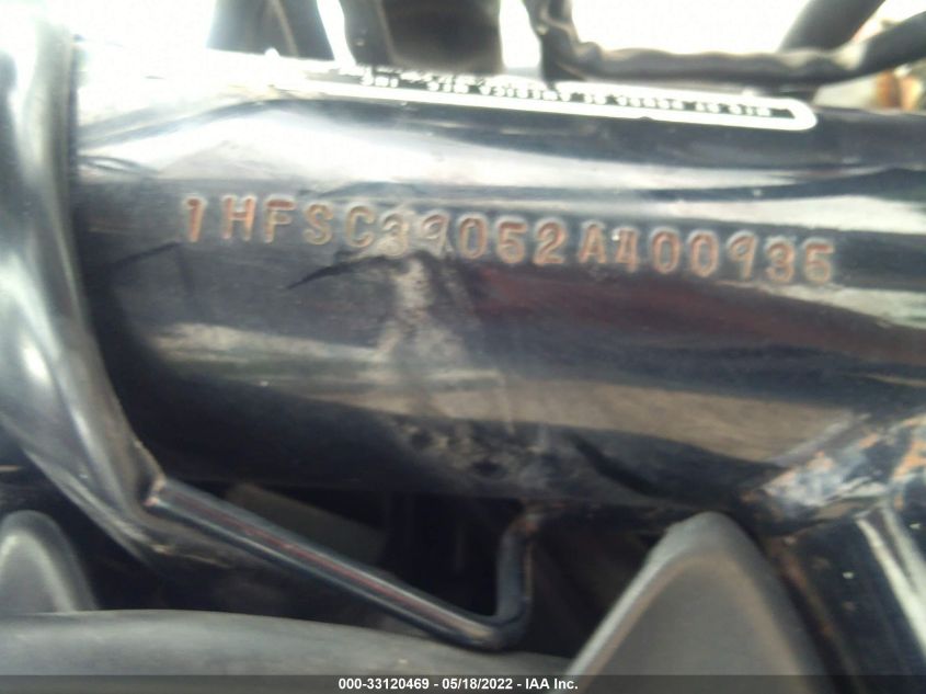 2002 HONDA VT1100 C3 1HFSC39052A400935