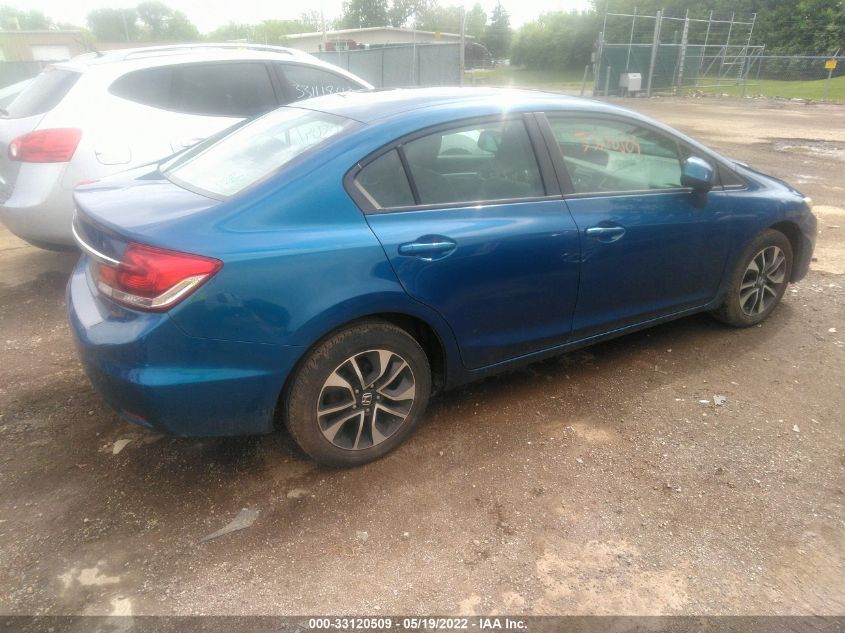 2013 HONDA CIVIC SDN EX 19XFB2F88DE054544