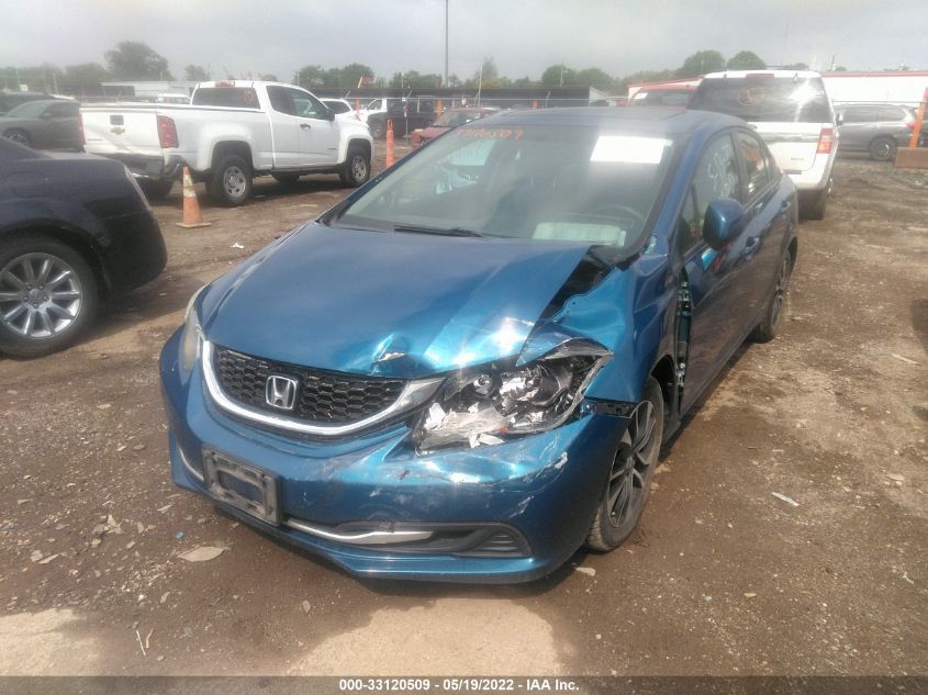 2013 HONDA CIVIC SDN EX 19XFB2F88DE054544