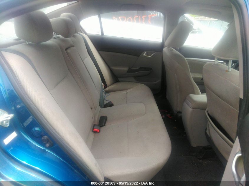 2013 HONDA CIVIC SDN EX 19XFB2F88DE054544