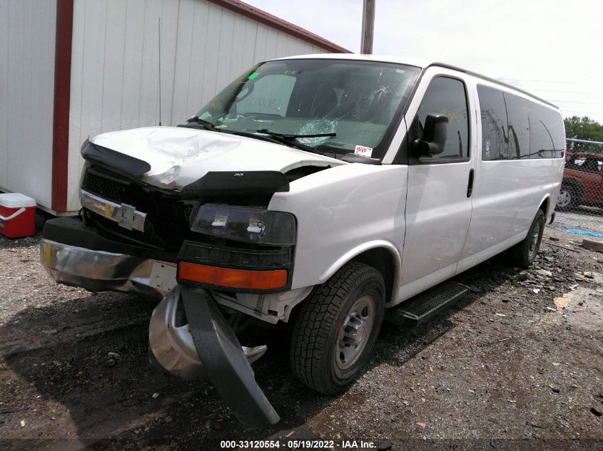 2016 CHEVROLET EXPRESS PASSENGER LT 1GAZGPFG3G1287735