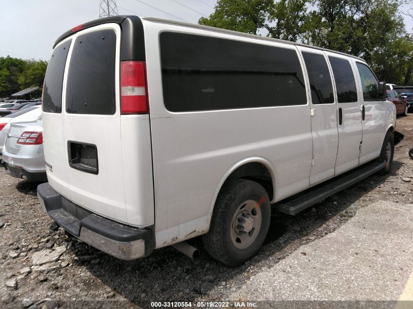 2016 CHEVROLET EXPRESS PASSENGER LT 1GAZGPFG3G1287735