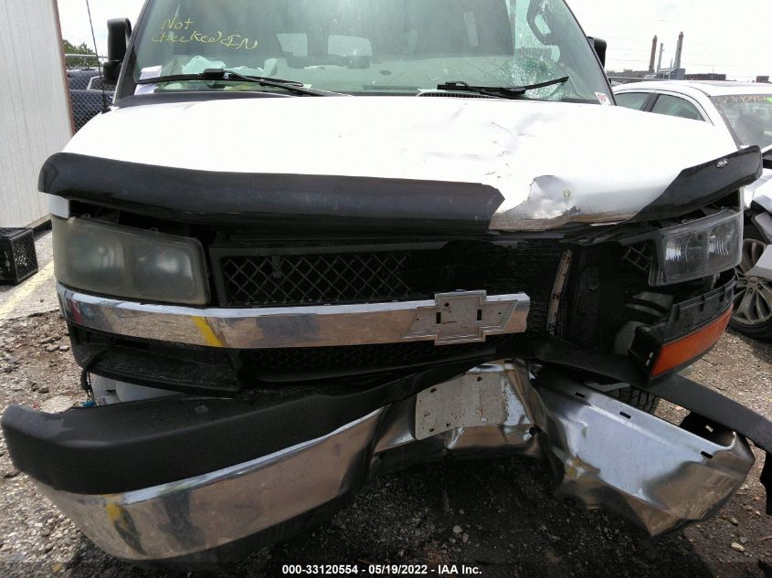 2016 CHEVROLET EXPRESS PASSENGER LT 1GAZGPFG3G1287735