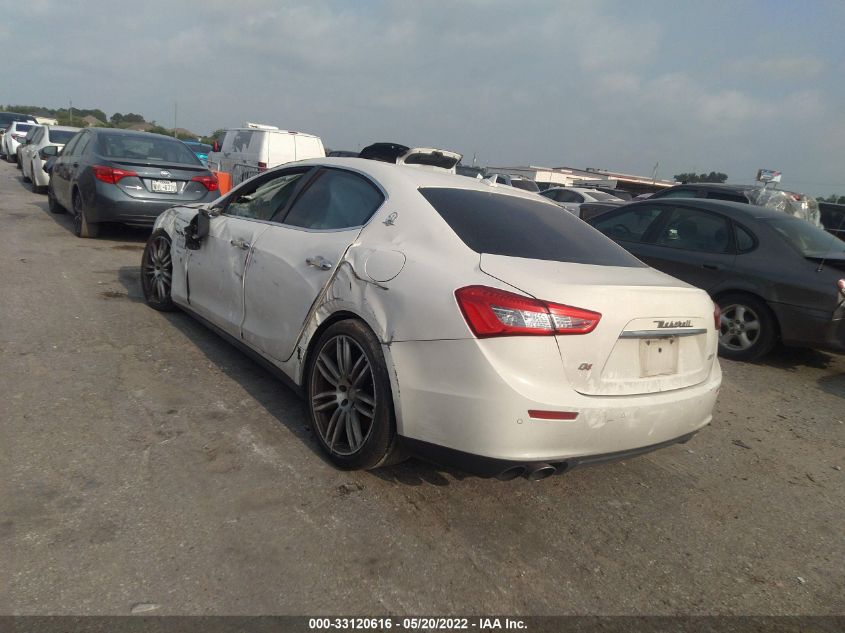 2015 MASERATI GHIBLI S Q4 ZAM57RTA7F1134075