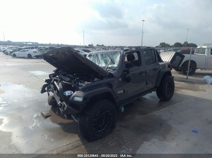 2020 JEEP WRANGLER UNLIMITED SPORT S 1C4HJXDN1LW164356