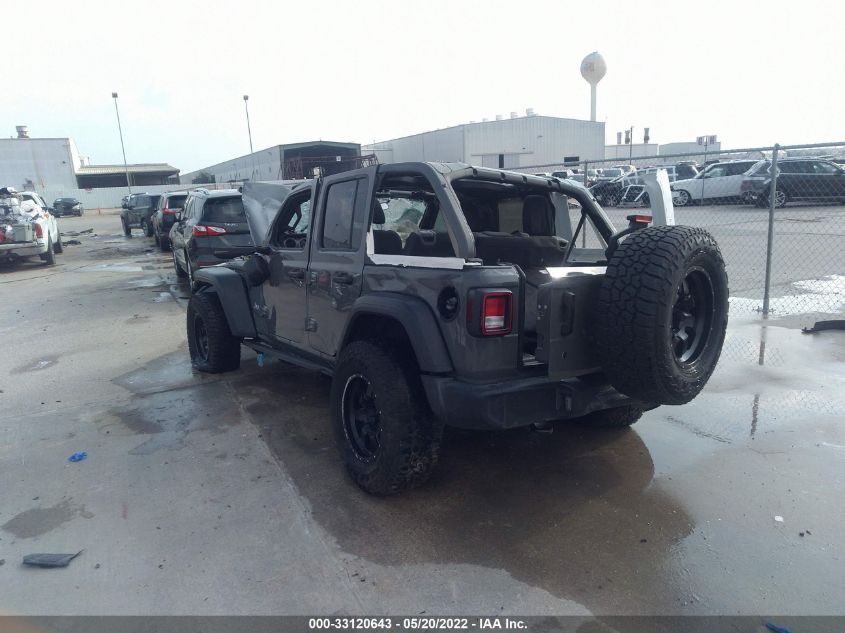 2020 JEEP WRANGLER UNLIMITED SPORT S 1C4HJXDN1LW164356