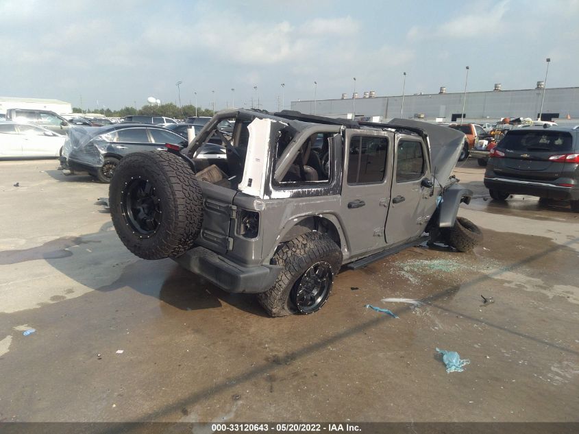 2020 JEEP WRANGLER UNLIMITED SPORT S 1C4HJXDN1LW164356