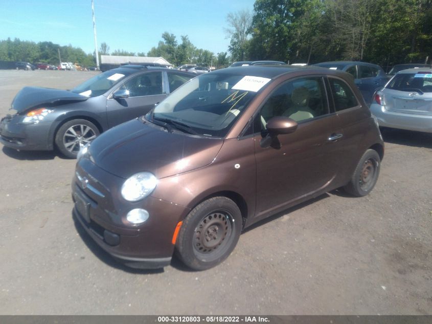 2013 FIAT 500 POP 3C3CFFAR5DT742354