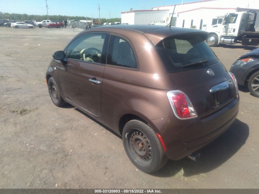 2013 FIAT 500 POP 3C3CFFAR5DT742354