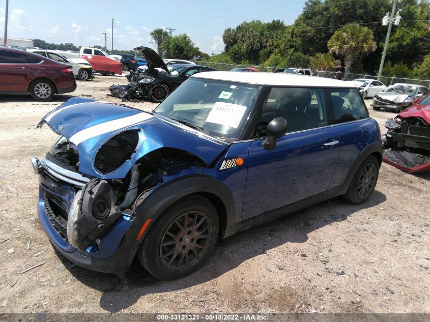 2013 MINI COOPER HARDTOP WMWSU3C52DT546466