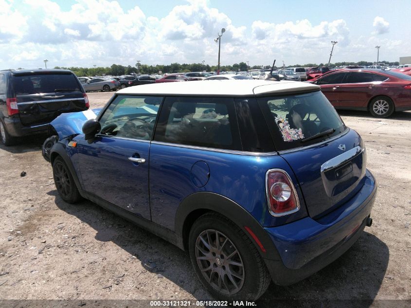 2013 MINI COOPER HARDTOP WMWSU3C52DT546466