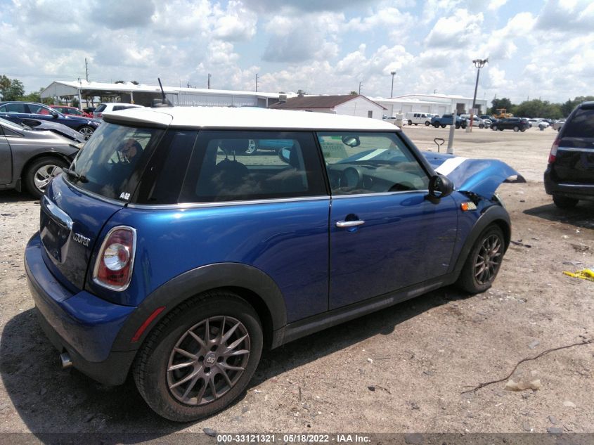 2013 MINI COOPER HARDTOP WMWSU3C52DT546466