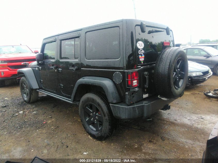 2016 JEEP WRANGLER UNLIMITED BLACK BEAR 1C4BJWDG0GL142230