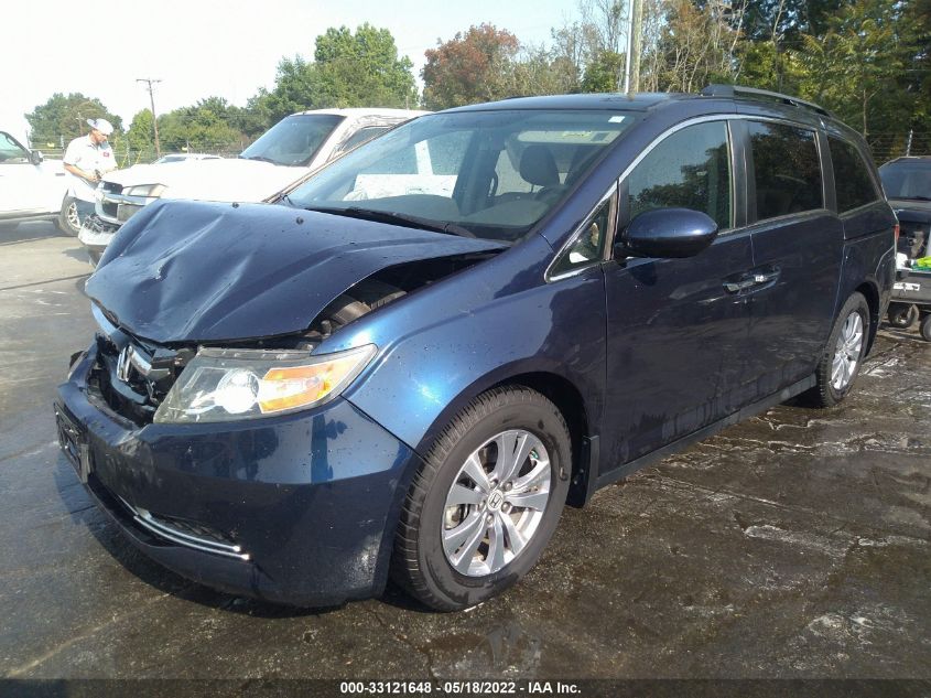 2016 HONDA ODYSSEY SE 5FNRL5H36GB050827