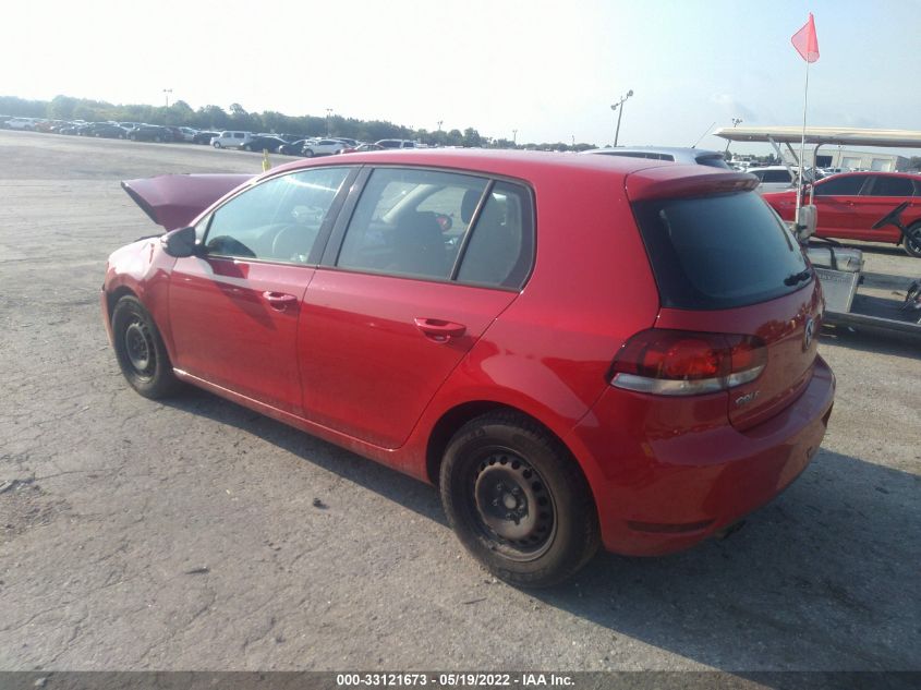 2013 VOLKSWAGEN GOLF WVWDA7AJ3DW119615