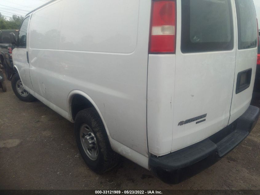 2014 CHEVROLET EXPRESS CARGO VAN 1GCWGFCA4E1159022