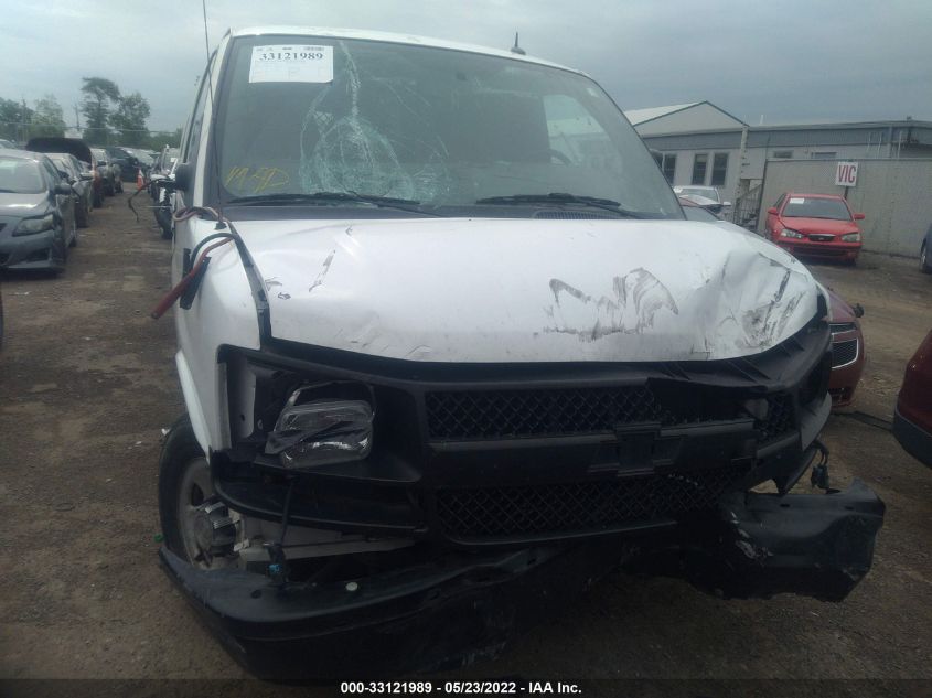 2014 CHEVROLET EXPRESS CARGO VAN 1GCWGFCA4E1159022