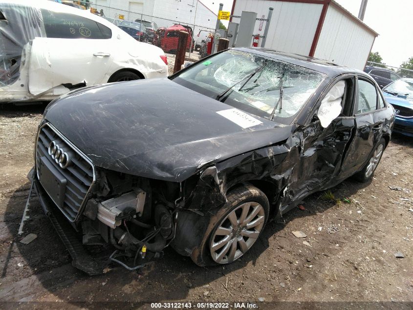 2014 AUDI A4 PREMIUM WAUBFAFL1EN038469