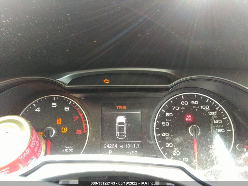 2014 AUDI A4 PREMIUM WAUBFAFL1EN038469