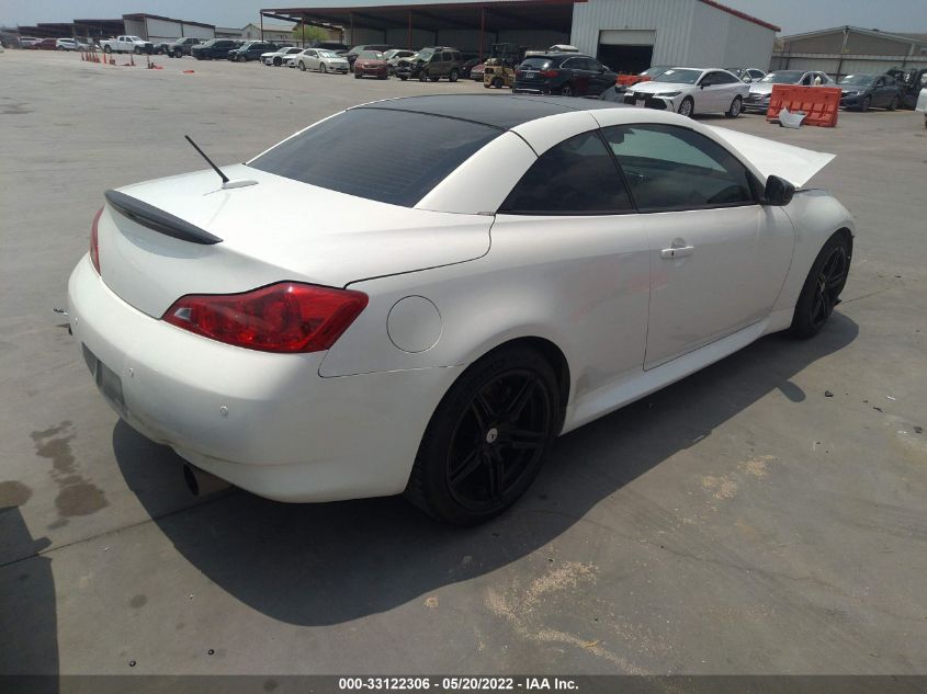 2013 INFINITI G37 CONVERTIBLE SPORT 6MT JN1CV6FEXDM770812
