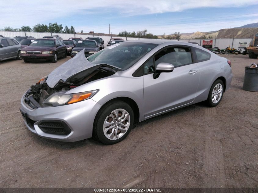 2014 HONDA CIVIC COUPE LX 2HGFG3B50EH516721
