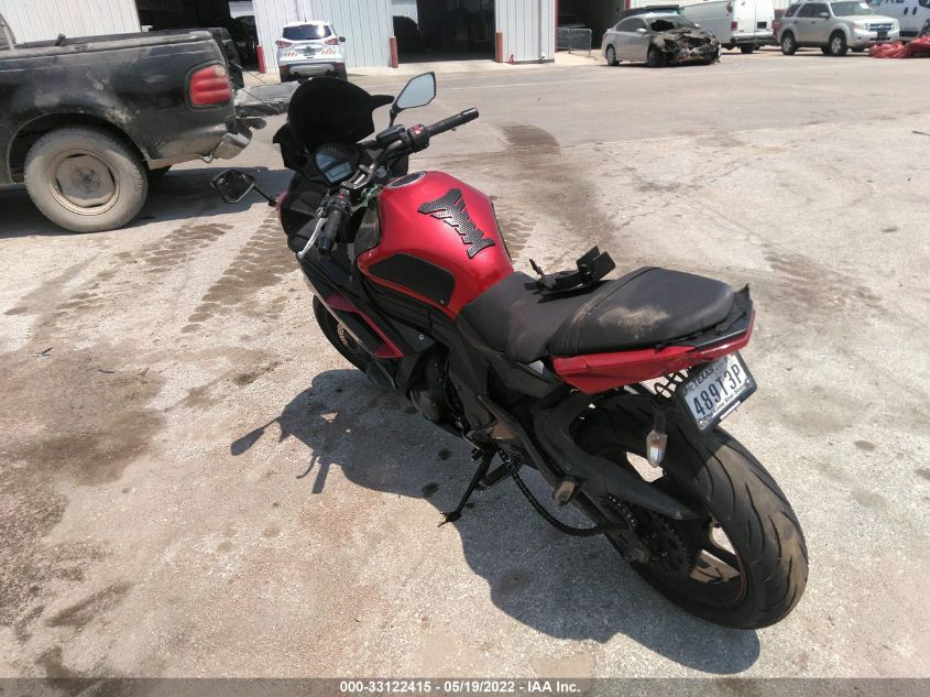 2016 KAWASAKI EX650 F JKAEXEF1XGDA28239