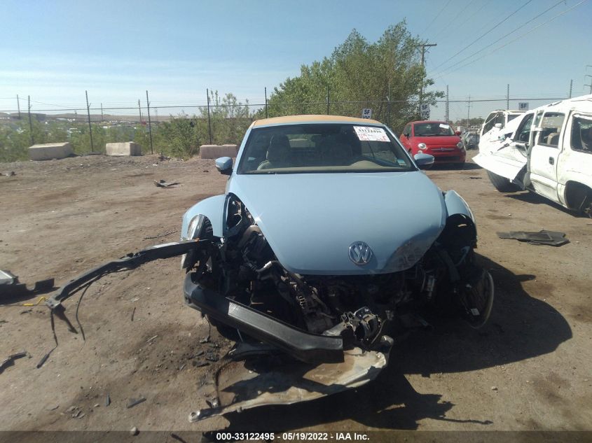 2015 VOLKSWAGEN BEETLE CONVERTIBLE 1.8T W/SOUND/NAV 3VW517AT9FM815191