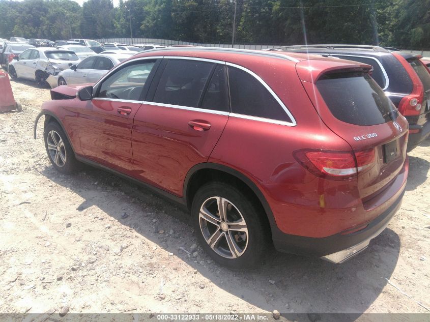 2016 MERCEDES-BENZ GLC GLC 300 WDC0G4KB7GF011631