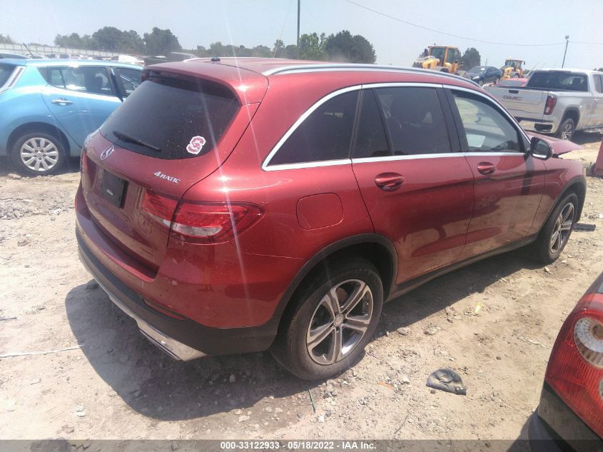 2016 MERCEDES-BENZ GLC GLC 300 WDC0G4KB7GF011631