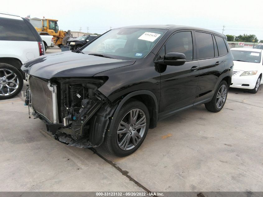 2019 HONDA PASSPORT EX-L 5FNYF7H56KB000843