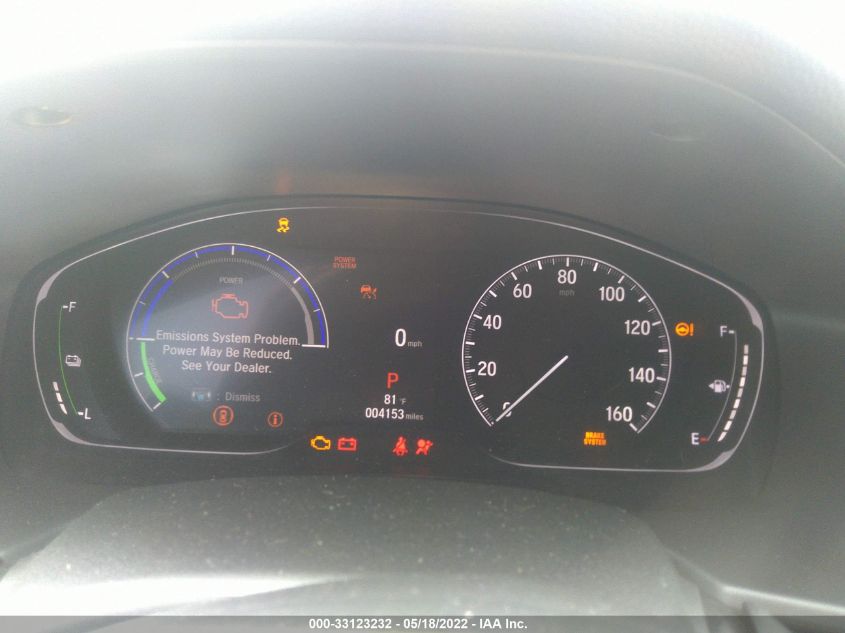 2021 HONDA ACCORD HYBRID TOURING 1HGCV3F99MA014583