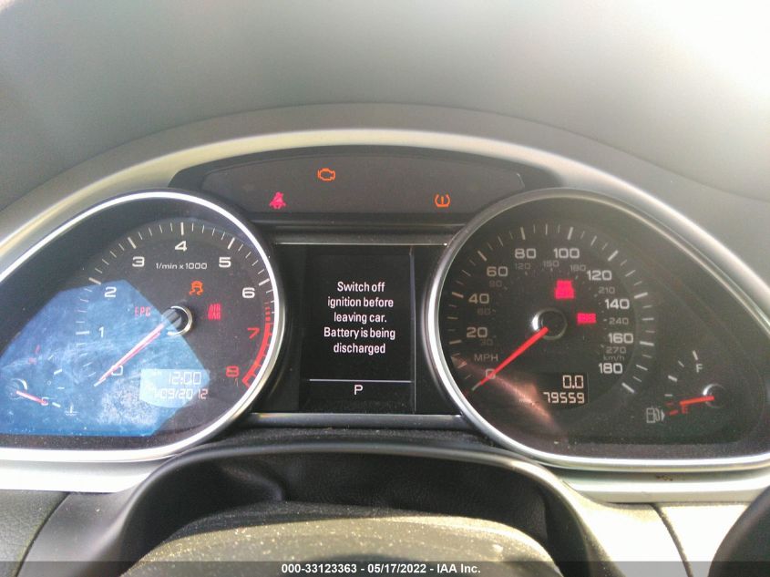 2014 AUDI Q7 3.0T S LINE PRESTIGE WA1DGAFEXED001463