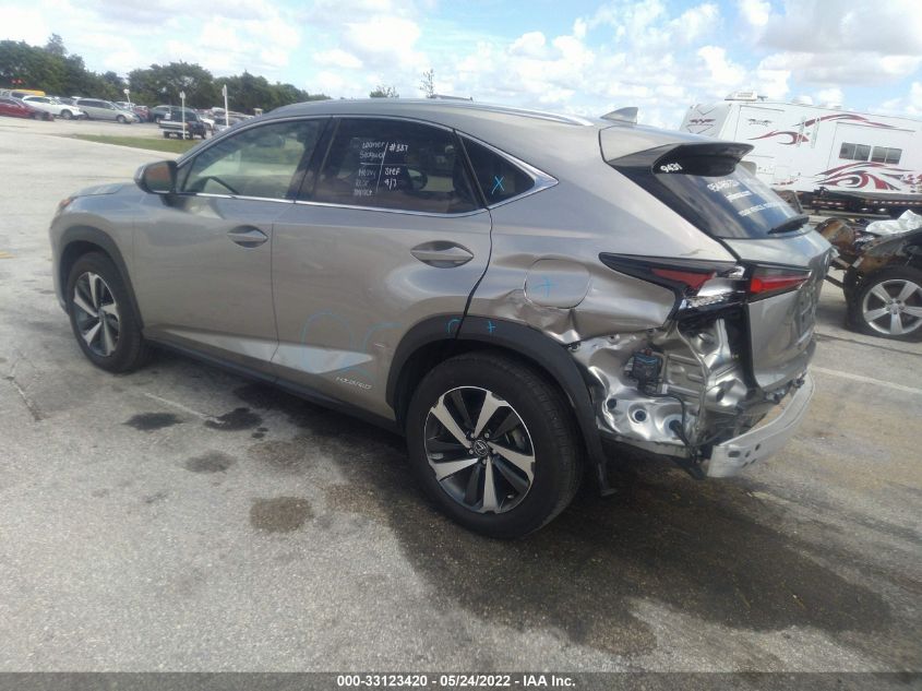 2021 LEXUS NX NX 300H JTJGJRDZXM2146910