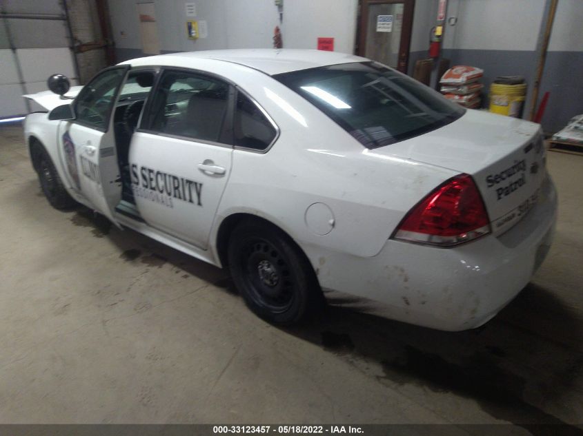 2013 CHEVROLET IMPALA POLICE 2G1WD5E39D1266893