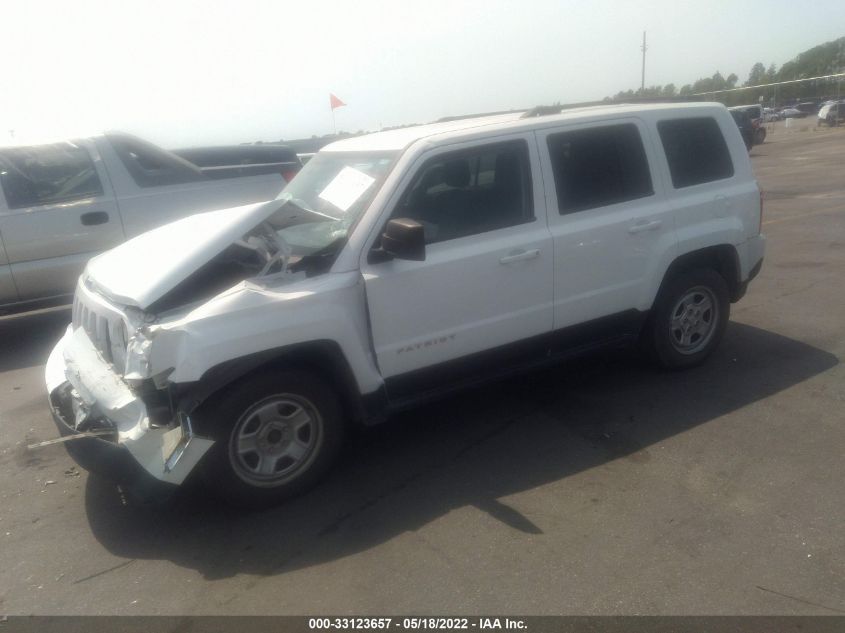 2014 JEEP PATRIOT SPORT/ALTITUDE 1C4NJPBA1ED779216