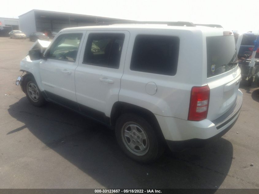 2014 JEEP PATRIOT SPORT/ALTITUDE 1C4NJPBA1ED779216