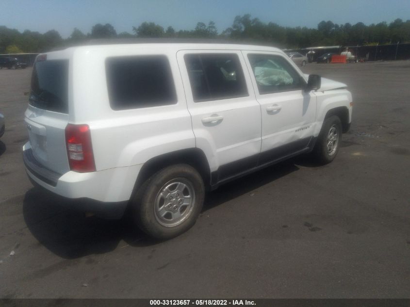 2014 JEEP PATRIOT SPORT/ALTITUDE 1C4NJPBA1ED779216