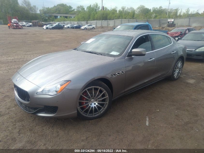 2015 MASERATI QUATTROPORTE S Q4 ZAM56RRA1F1151688