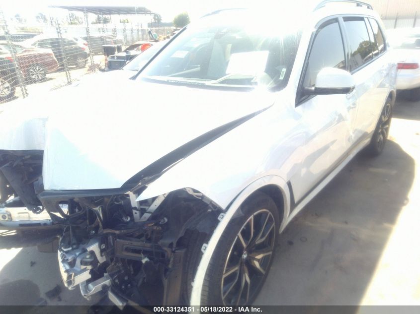 2020 BMW X7 XDRIVE40I 5UXCW2C08L0E74562