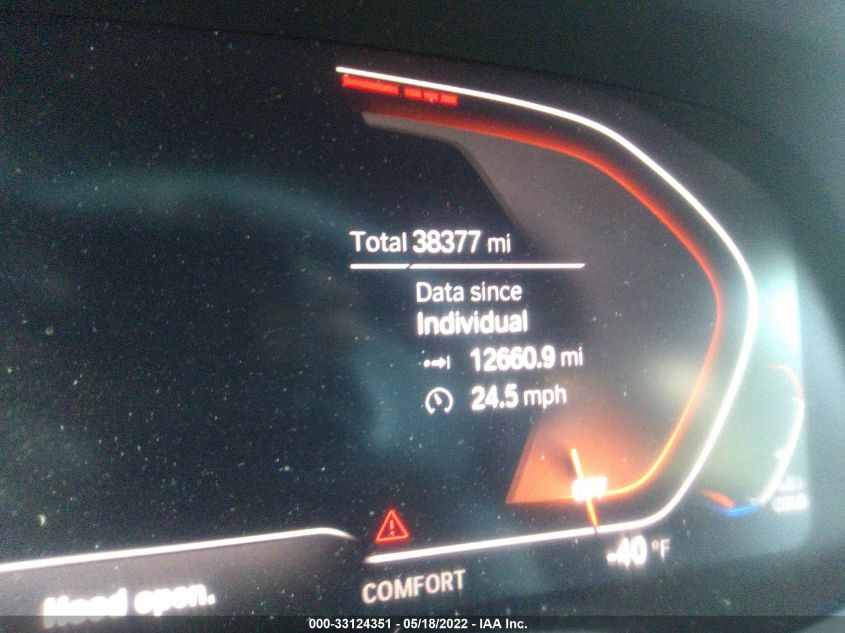 2020 BMW X7 XDRIVE40I 5UXCW2C08L0E74562