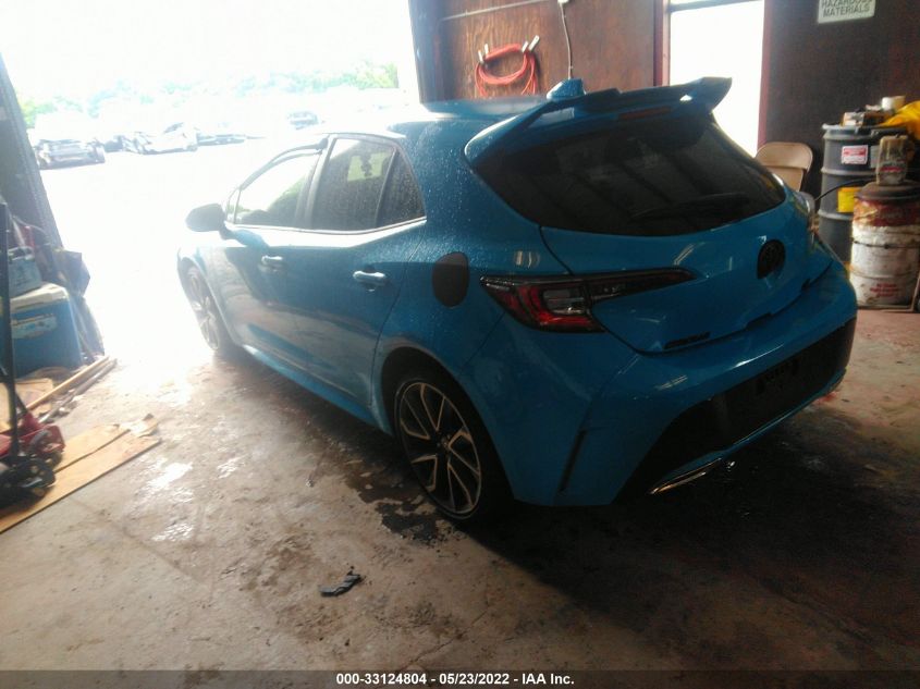 2019 TOYOTA COROLLA HATCHBACK SE/XSE JTNK4RBE4K3061388