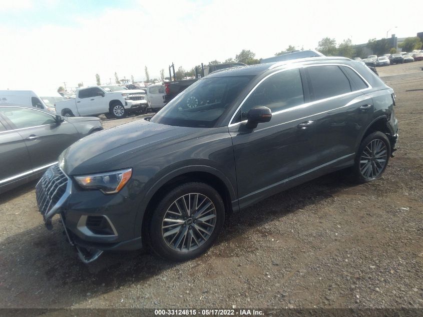 2022 AUDI Q3 PREMIUM WA1AUCF34N1038435