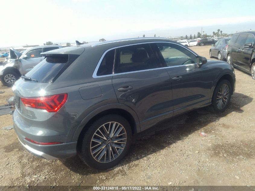 2022 AUDI Q3 PREMIUM WA1AUCF34N1038435