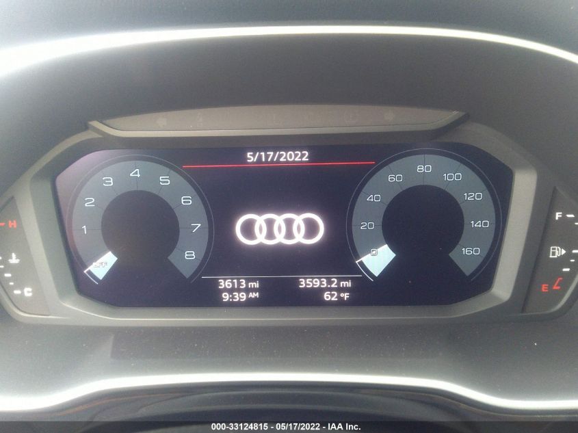 2022 AUDI Q3 PREMIUM WA1AUCF34N1038435