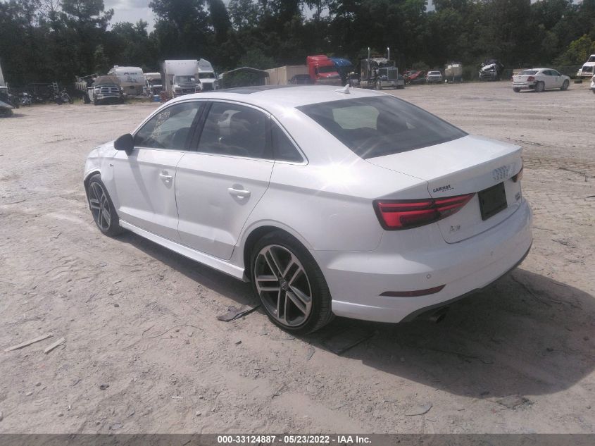 2018 AUDI A3 SEDAN PREMIUM PLUS WAUJ8GFF1J1084906