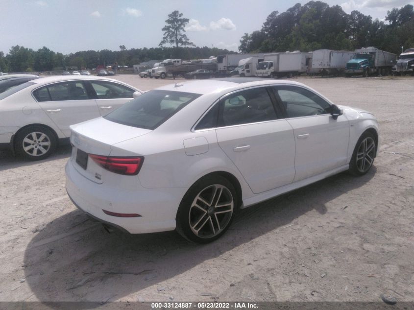 2018 AUDI A3 SEDAN PREMIUM PLUS WAUJ8GFF1J1084906