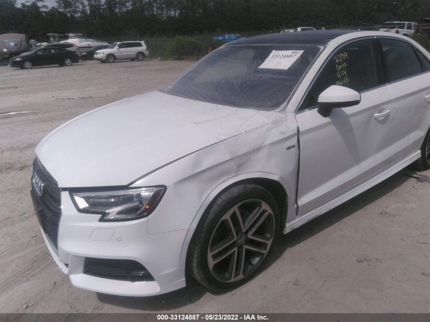 2018 AUDI A3 SEDAN PREMIUM PLUS WAUJ8GFF1J1084906